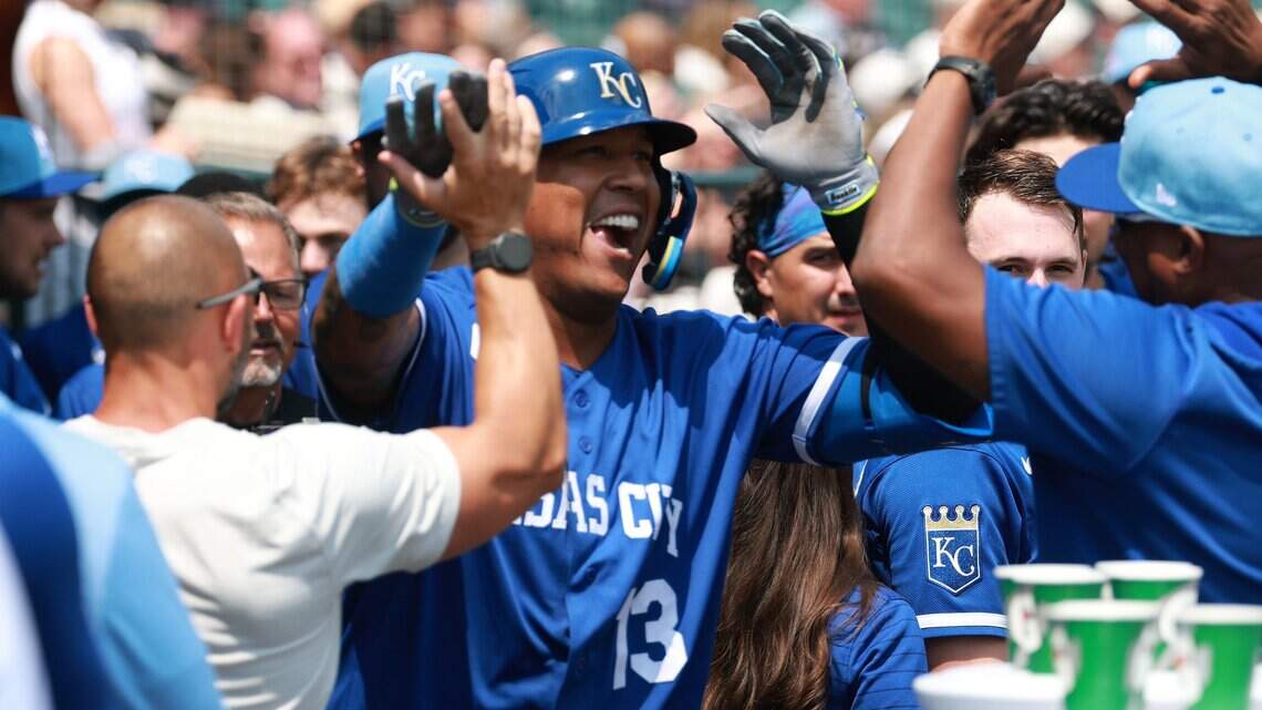 Salvador Perez basks in historic glory as Royals defeat Tigers on road Saturday