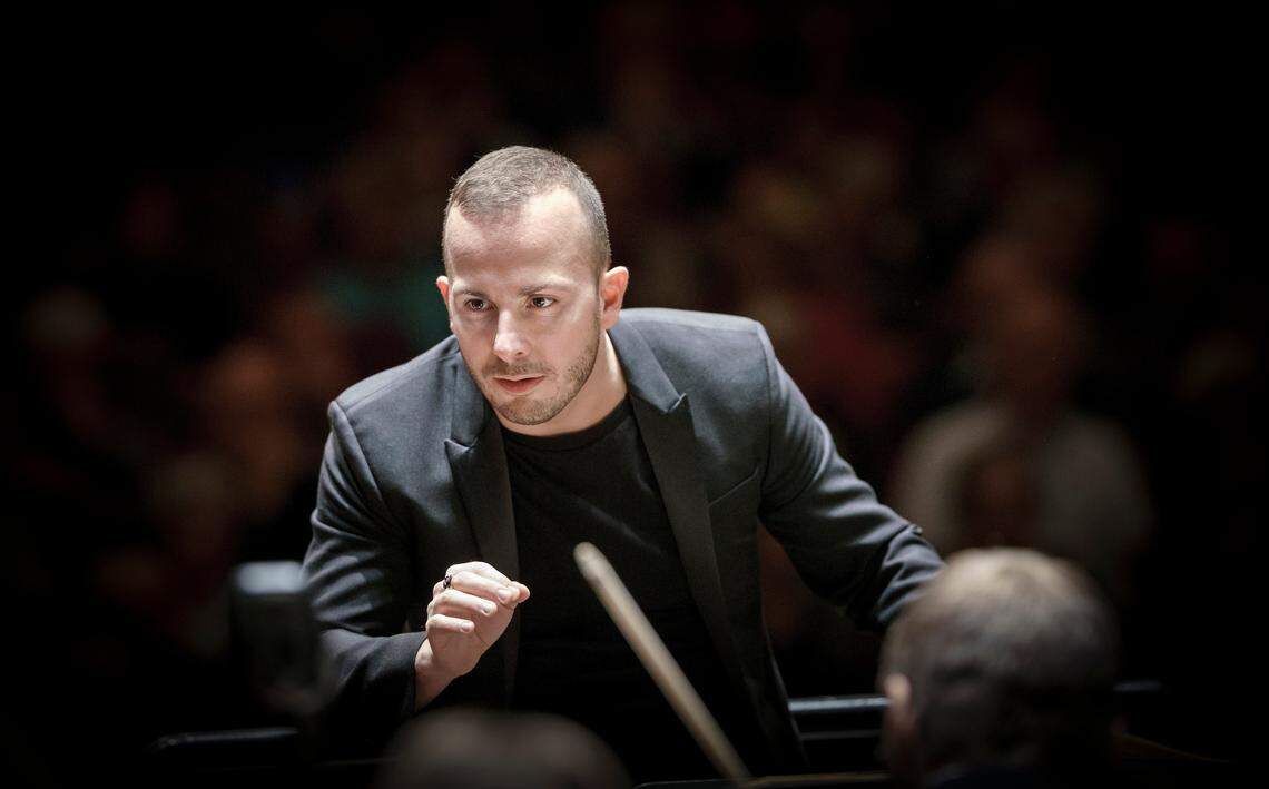 Yannick Nézet-Séguin will conduct the Philadelphia Orchestra at Helzberg Hall.