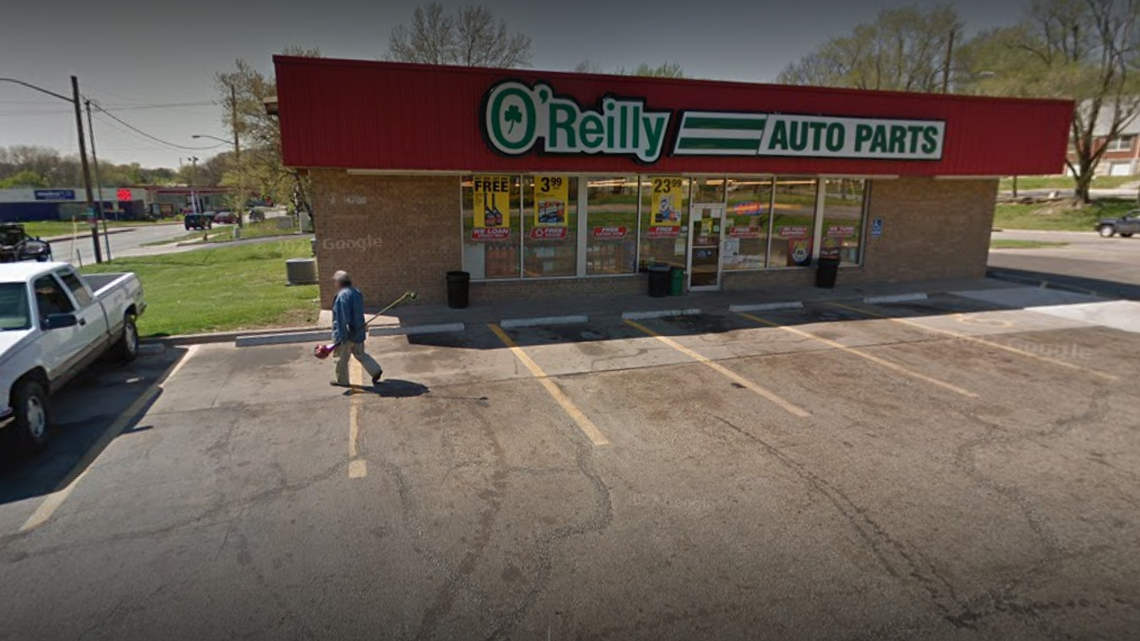 One person is dead and another was injured following an incident outside an O’Reilly’s Auto Parts on Parallel Parkway in Kansas City, Kansas. This Google Maps Street View Image shows the area in April 2017.
