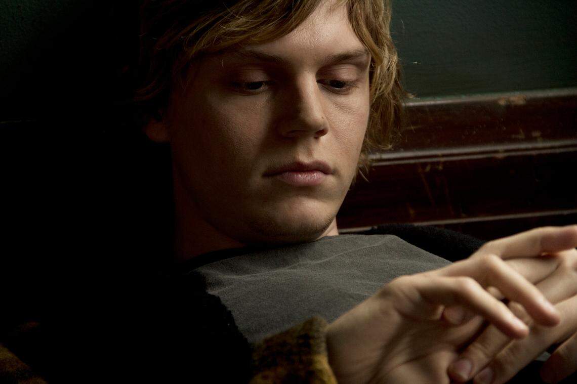 Evan Peters played various disturbed characters on eight seasons of “American Horror Story.”
