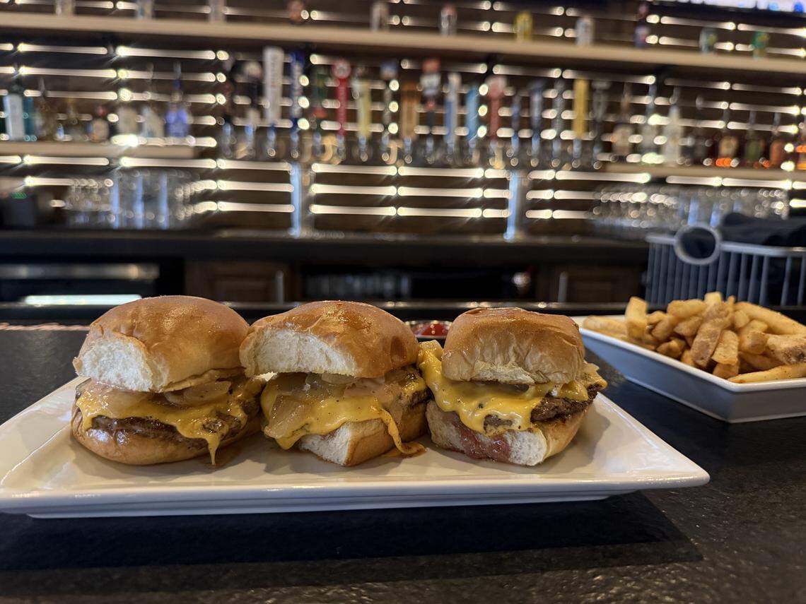 Sliders are on the menu at Burg & Barrel in Leawood.