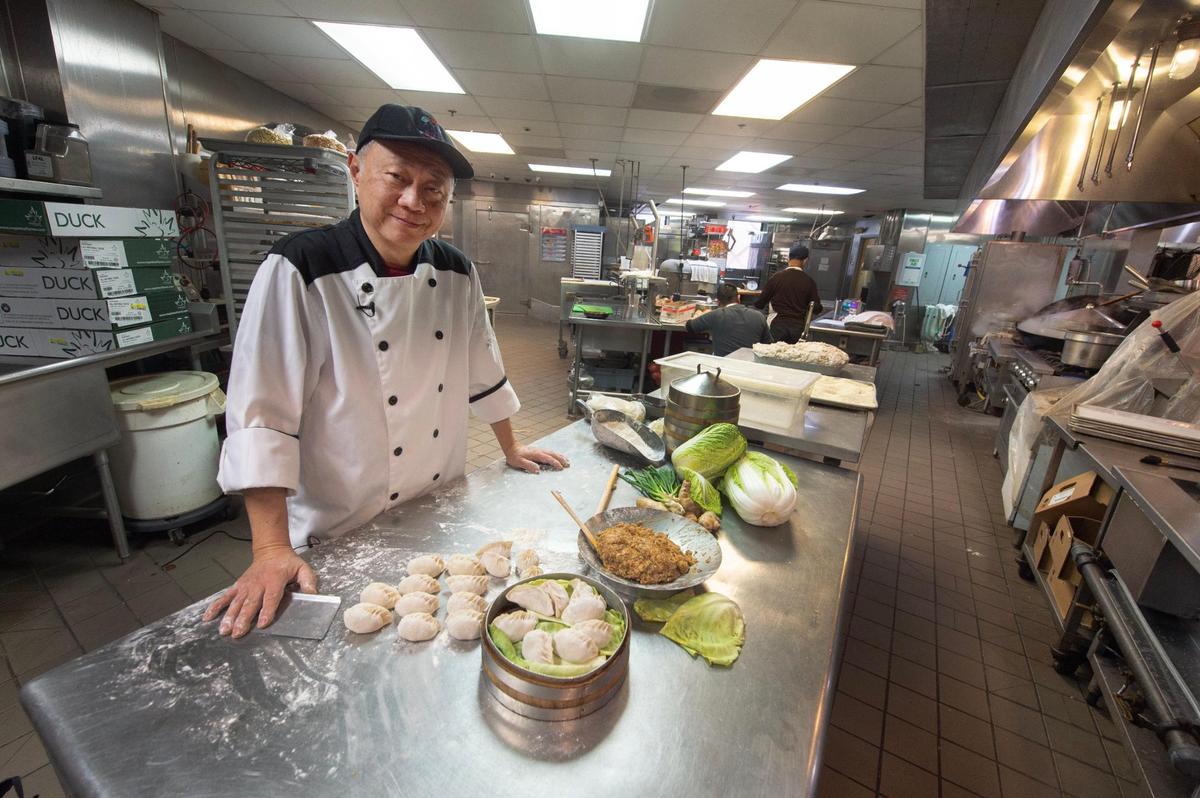 Richard Ng co-owns Bo Lings with his wife, Theresa. The steamed pork dumplings are a signature dish there.