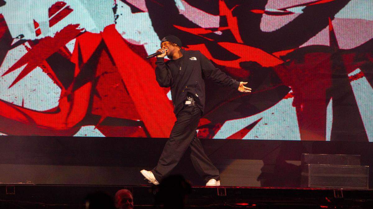 D4vd opens for SZA on the S.O.S Tour on Oct. 29, 2023, at The Footprint Center in Phoenix.