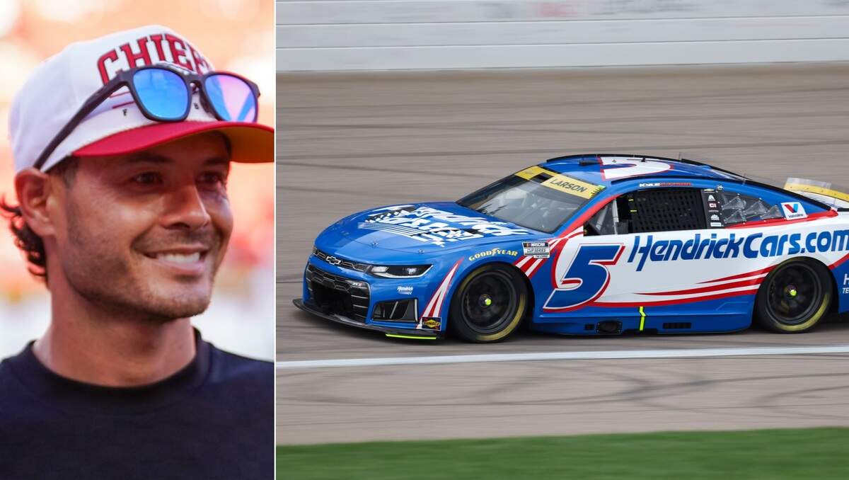 Kyle Larson roars to NASCAR Chase win in Hollywood Casino 400 at Kansas Speedway