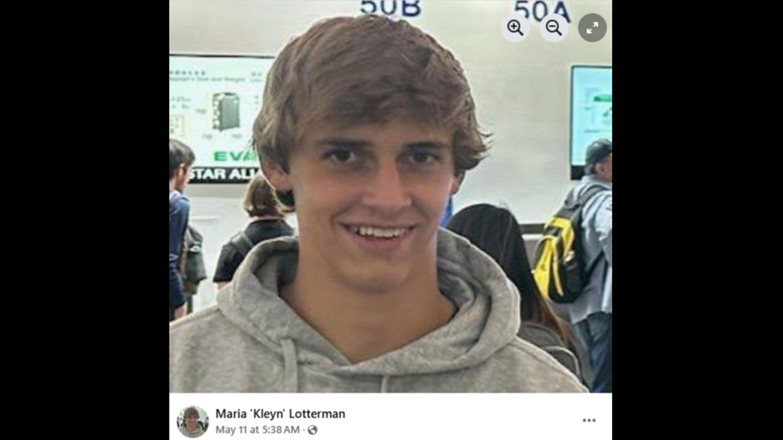 Connor Lotterman was fatally shot at a party in Tallmadge Township, Michigan, authorities said.