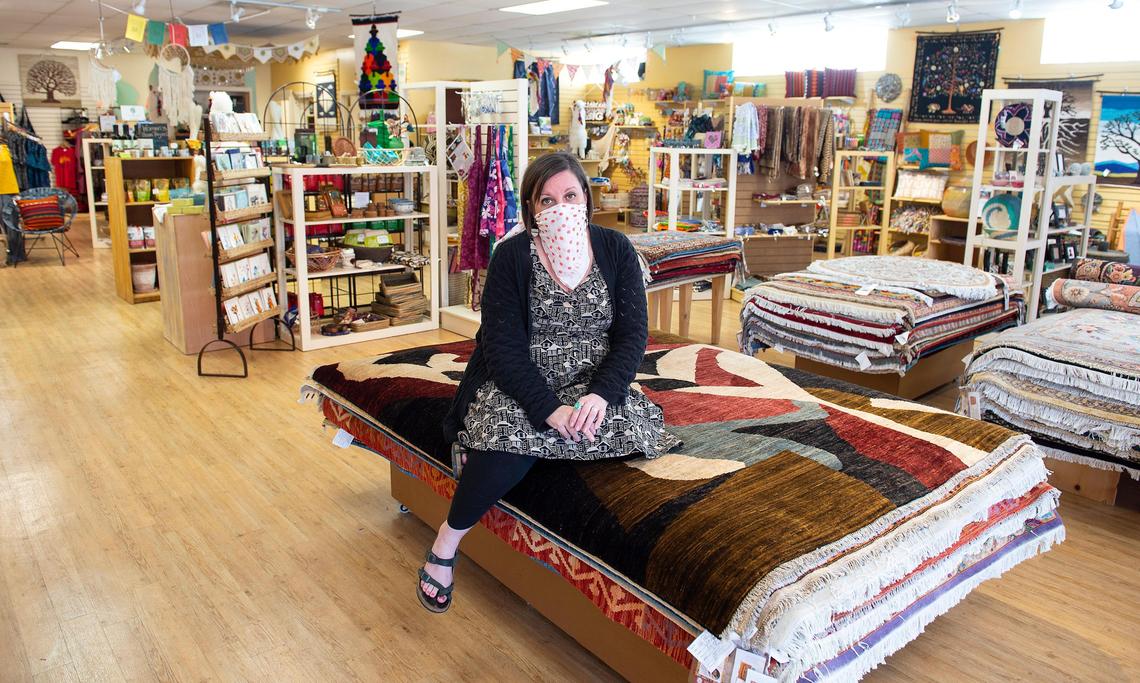 “We are at virtually no revenue right now,” said Karen Greenwood, executive director of Ten Thousand Villages, a nonprofit, fair trade retailer that sells products from artisans around the world.