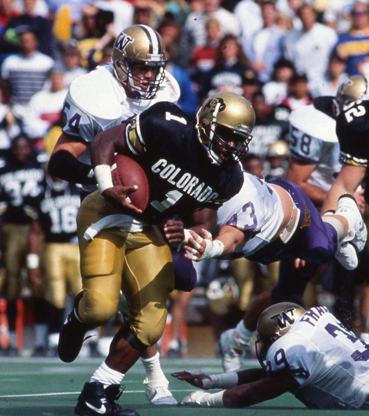 Chiefs offensive coordinator Eric Bieniemy knows what he’s talking about when it comes to football. He was a stud running back for the Colorado Buffaloes in the late 1980s and early 1990s.