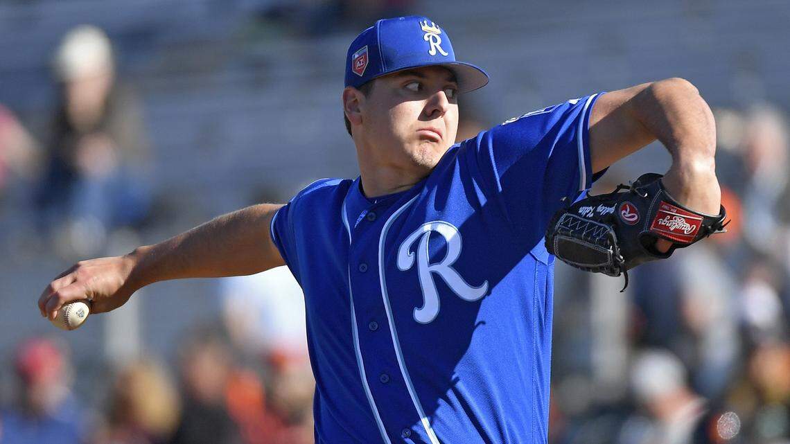 Pitcher Brad Keller, who was almost drafted by the Royals five years ago, is on the verge of making the team's opening day roster.