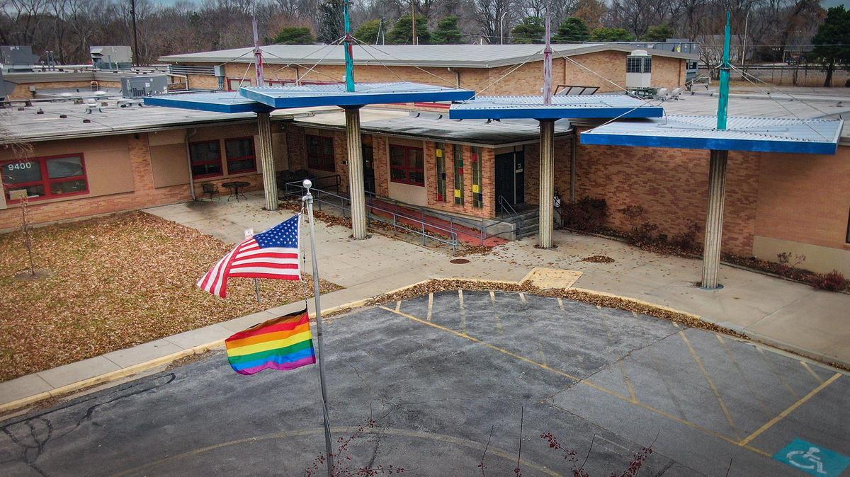 Shawnee Mission Unitarian Universalist Church operates out of a former elementary school at 9400 Pflumm Road in Lenexa.