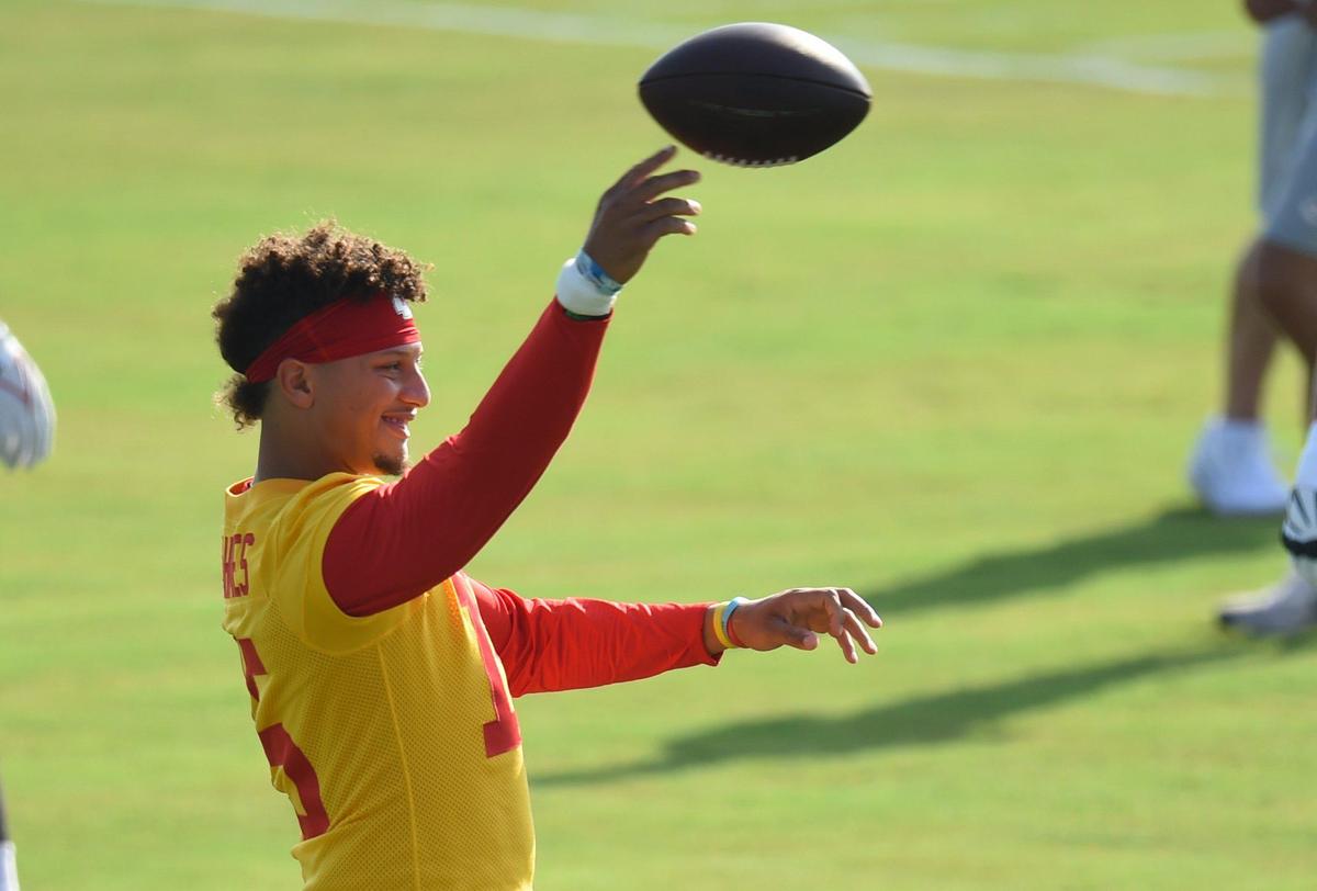 Kansas City Chiefs quarterback Patrick Mahomes loves his football and Whataburger.