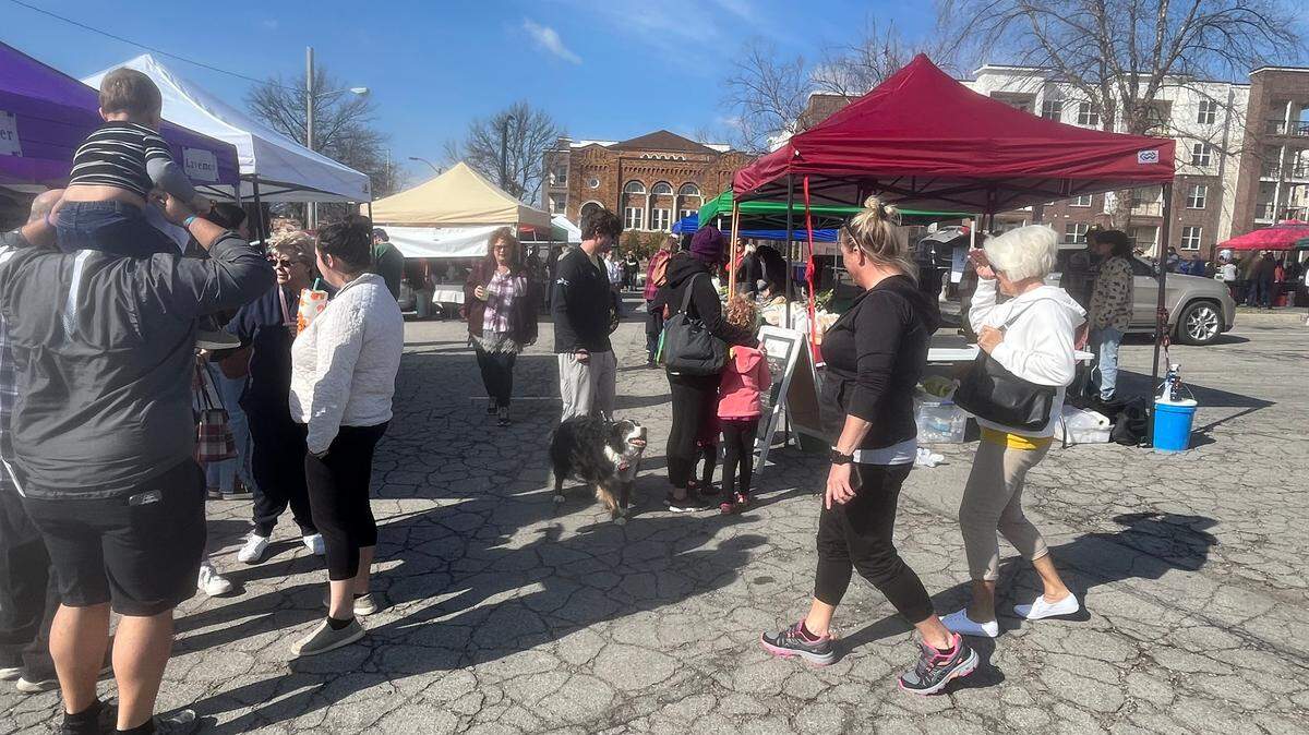 The market is open on Wednesdays and Saturdays at its traditional location of SE Second and SE Douglas streets.