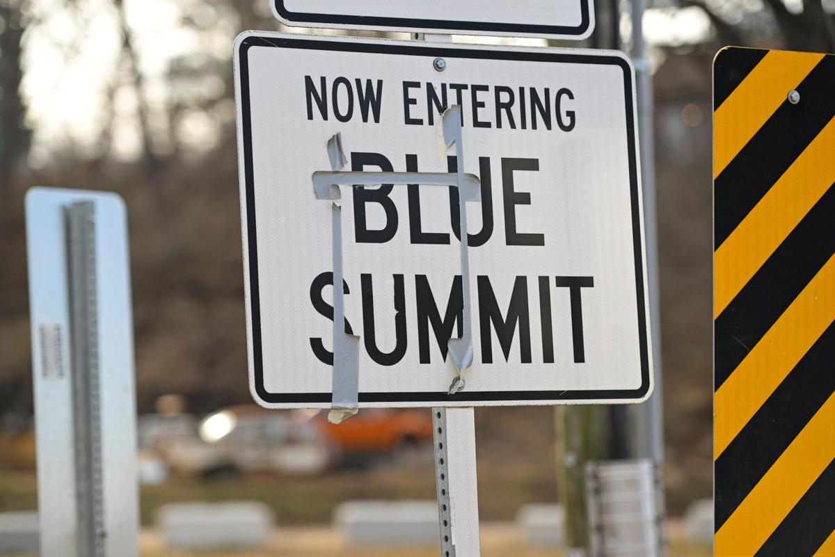 Blue Summit lies between Kansas City and Independence, just east of Interstate 435 near 23rd Street.
