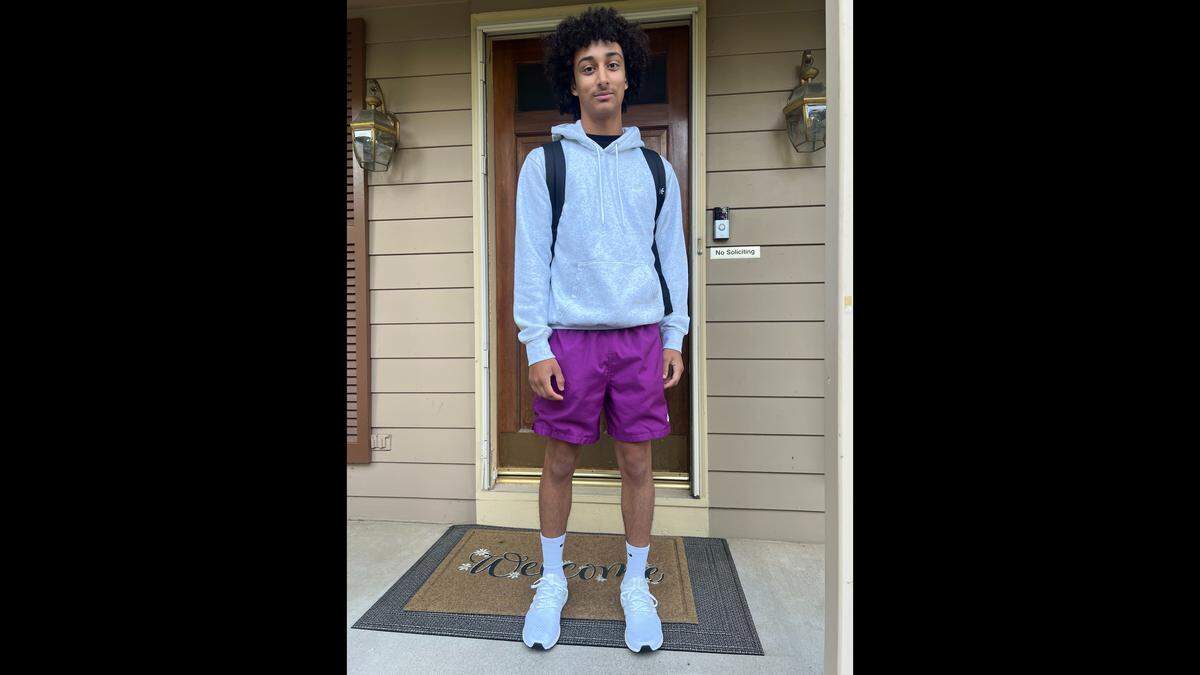 Treyton Hartsook, an Olathe South High School student, is seen in a submitted photo. Treyton died in a car crash last December. His mom is fighting to have his name read at graduation this year.