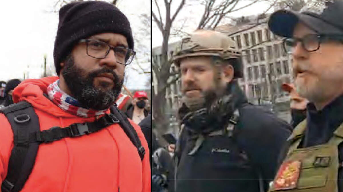 Louis Enrique Colon of Blue Springs and Christopher Kuehne and William Chrestman of Olathe were charged Thursday in connection with the Jan. 6 riot at the U.S. Capitol.