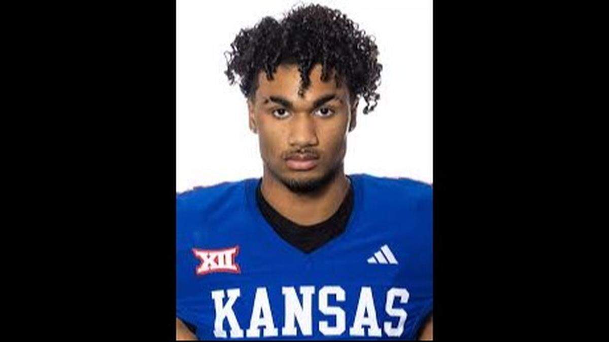 Kansas Jayhawks freshman running back Kory Amachree.