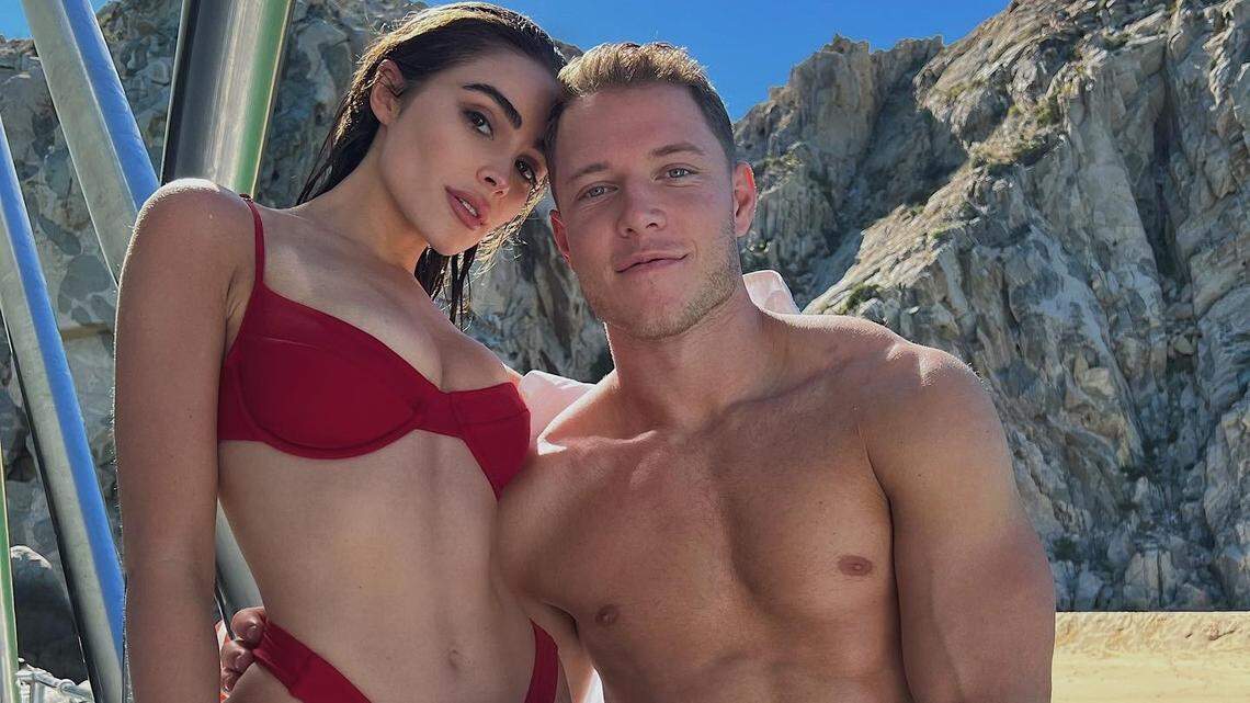 Actress and former Miss Universe Olivia Culpo is engaged to San Francisco 49ers running back Christian McCaffrey. She is one of the team’s high profile WAGs, wives and girlfriends.