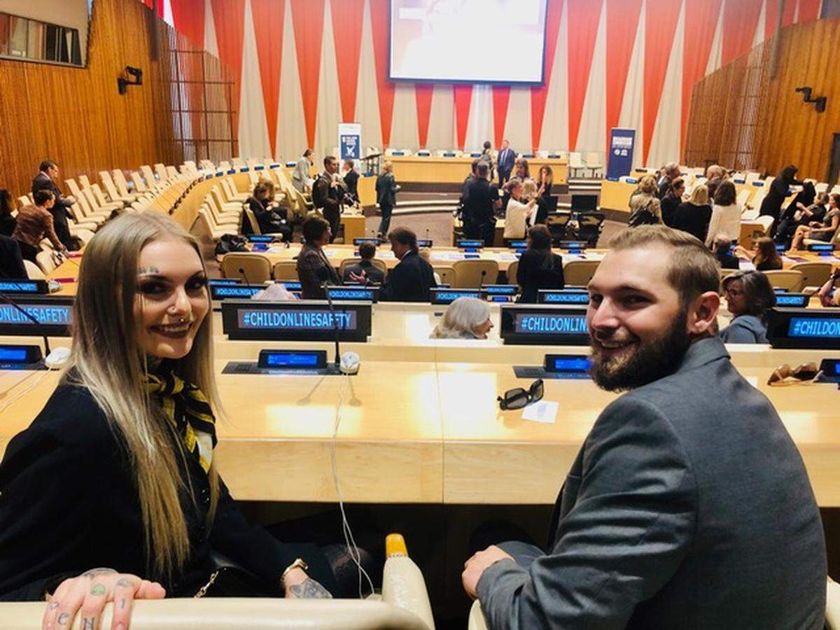 Daisy Coleman and her brother, Charlie Coleman, who lives in the Kansas City area, went to New York City in November, where Daisy spoke about her work on behalf of sexual assault survivors. The brother and sister helped found the advocacy group SafeBAE.
