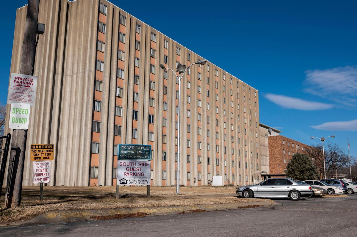 The Cross-Lines Retirement Center, for low-income people who are 62 and older or have disabilities, is in the Argentine district of Kansas City, Kansas.