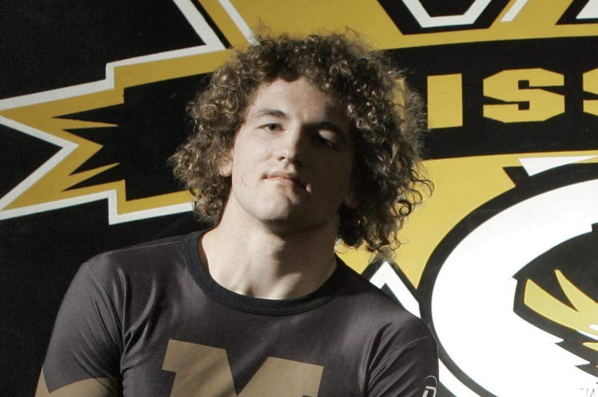 Former Missouri Tigers wrestler Ben Askren, photographed in 2006.