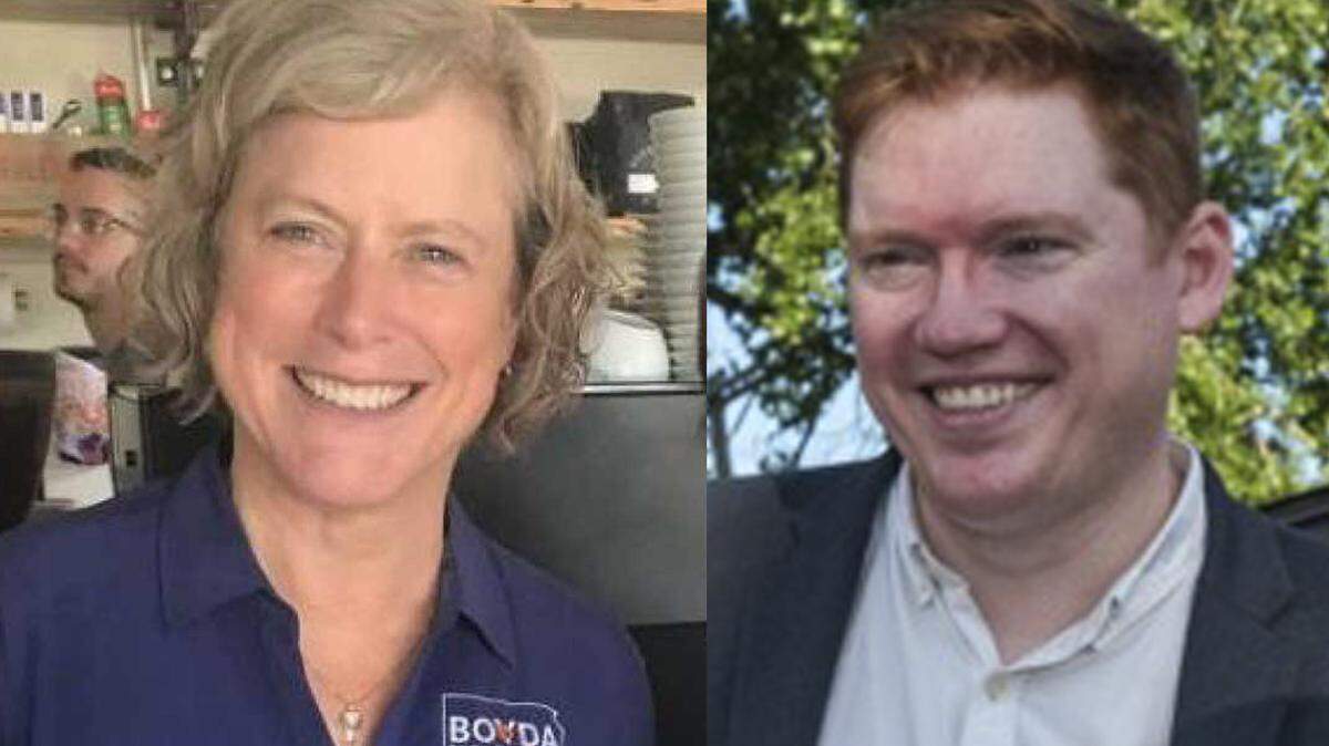 Democrats Nancy Boyda and Matt Klienmann are vying to see who will face a Republican challenger to represent Kansas’ 2nd Congressional District.