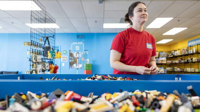 New Kansas City area Lego shop offers joy, nostalgia and a mountain of bricks
