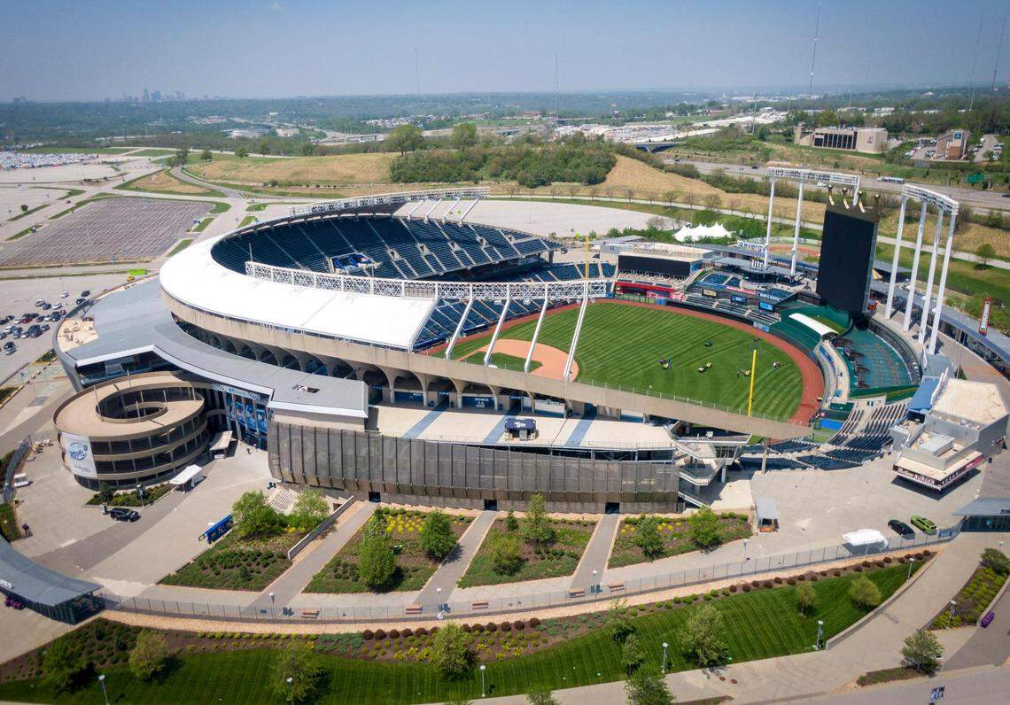 This year the Kansas City Royals will celebrate their 50th season at Kauffman Stadium. The stadium opened in 1973 and the team’s owners are now considering a new stadium downtown.