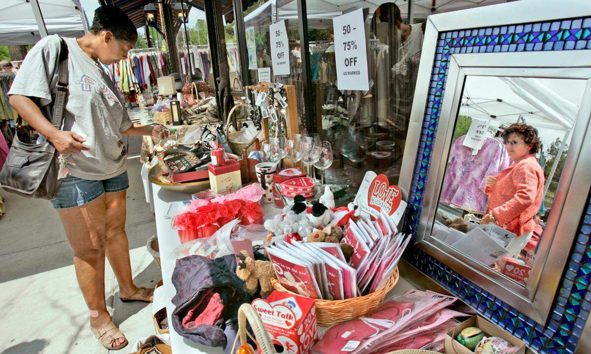 The Brookside Summer Sidewalk Sale is a summer tradition.