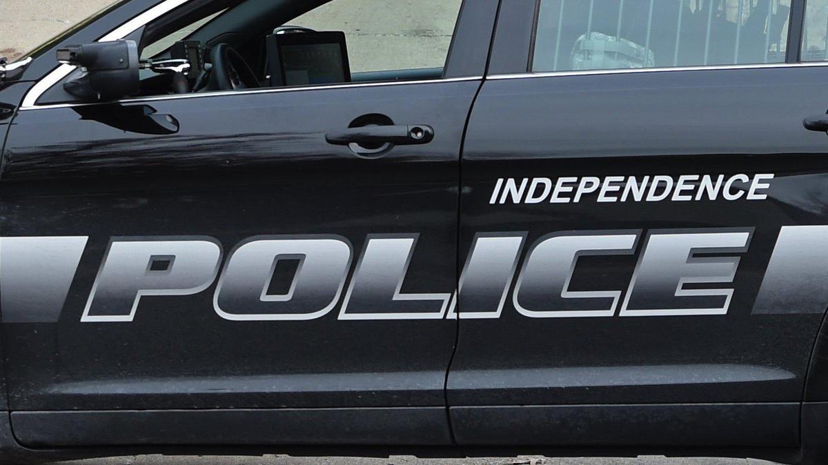 A man allegedly armed with a handgun was seriously injured when an Independence police officer shot him during a disturbance at gas station.