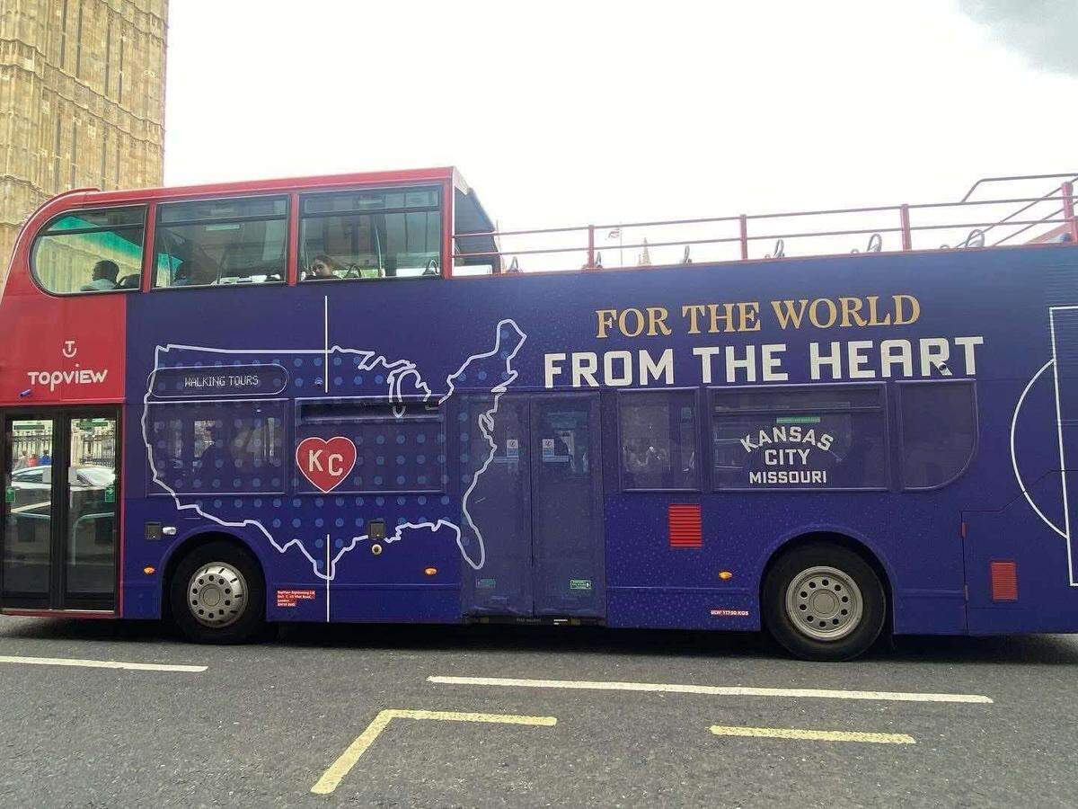 Jen Black was excited to see a taste of home in London.