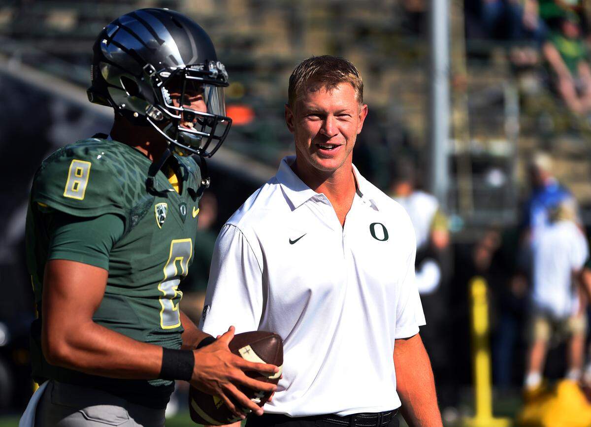 Scott Frost cut his teeth as an assistant coach and coordinator in Eugene, Ore., where he coached under Chip Kelly.