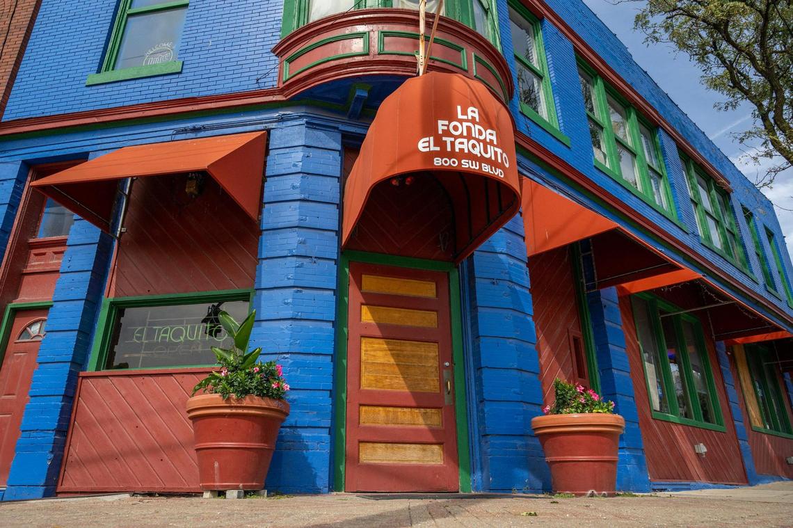 La Fonda El Taquito at 800 SW. Blvd. seen in 2024 in Kansas City. The Mexican restaurant closed earlier this year after nearly four decades in business.