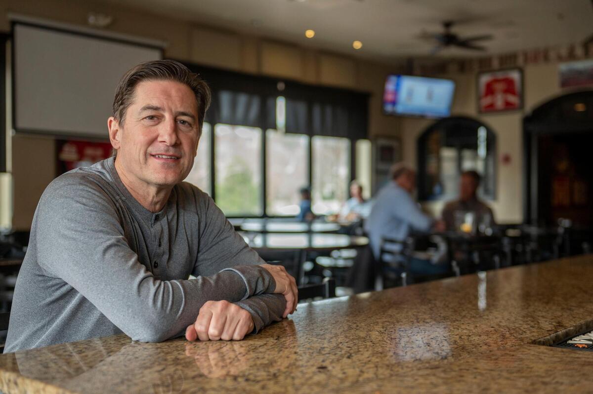 The Granfalloon Restaurant & Bar is one of the oldest tenants on the Country Club Plaza, founded in 1977. Owner Tim Caniglia says he would like to see the empty restaurant spaces around him filled.