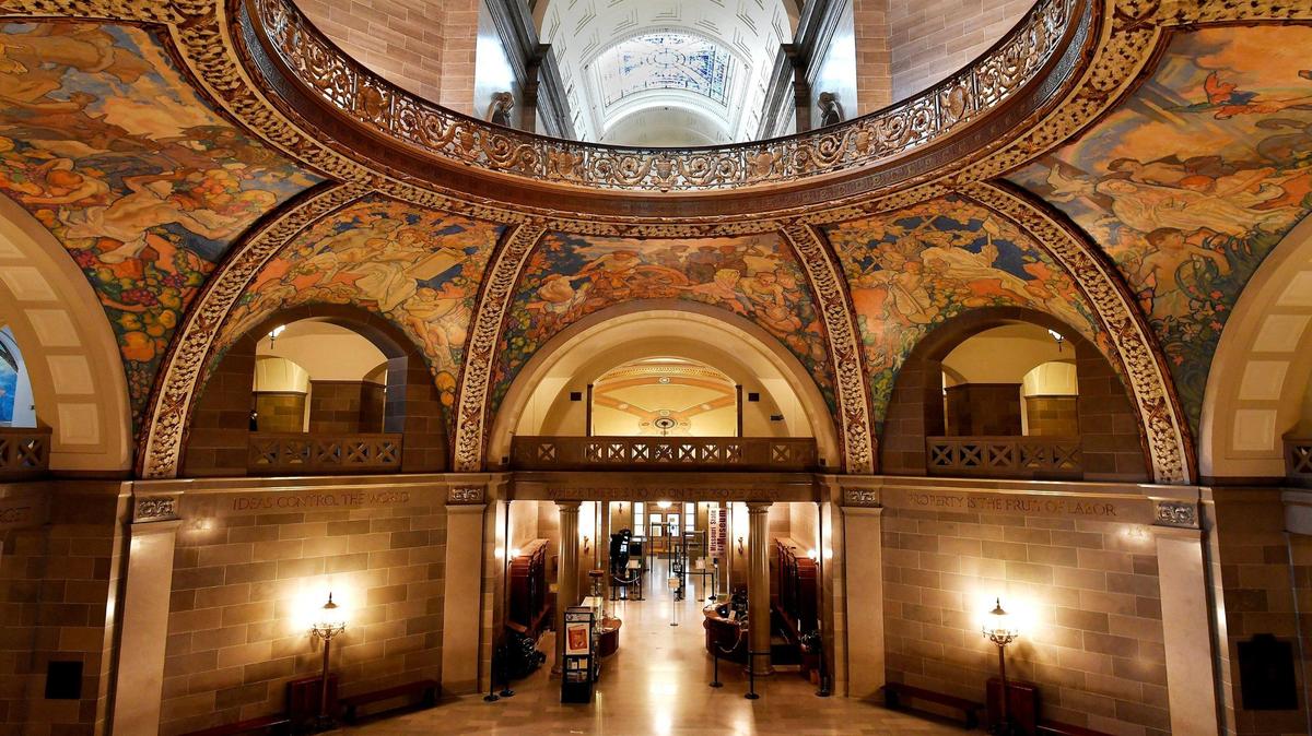 Missouri State Capitol building in Jefferson City, Missouri, January 20, 2021.