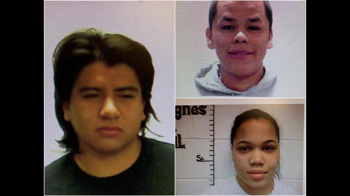 Officials say Stacey McGirt, Chandler Fixico and Julie Brown led police on a chase after stealing beer from two Oklahoma stores.