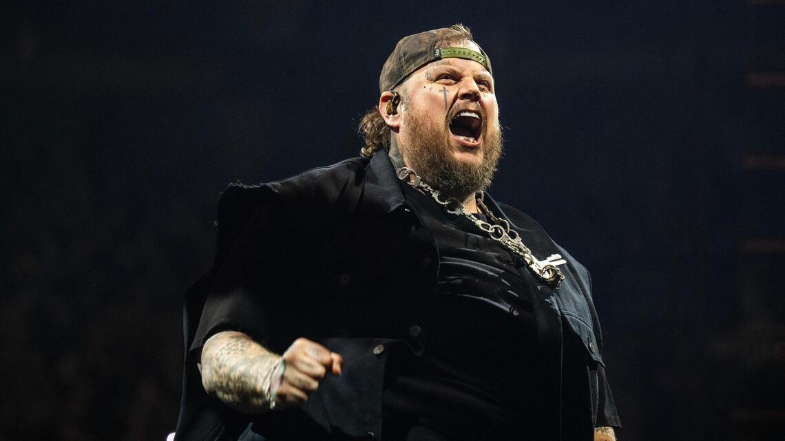 Jelly Roll takes Kansas City to church in ‘healing’ concert at sold-out T-Mobile Center