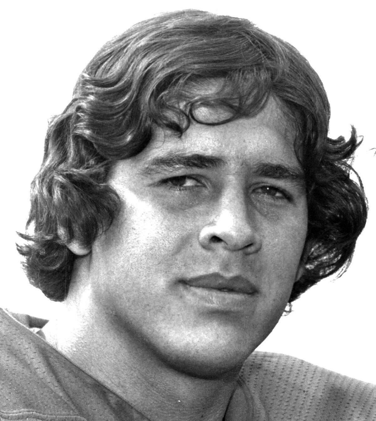 Kansas City Chiefs tight end Merced Solis in 1975.
