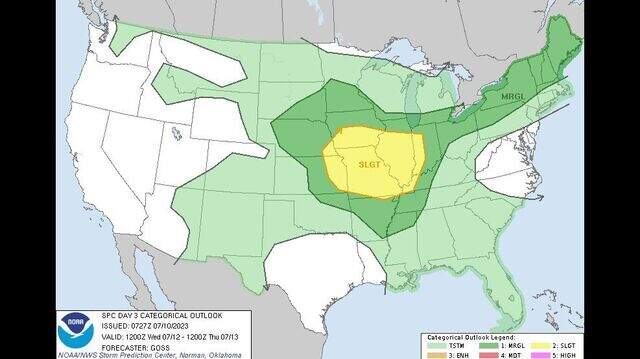 Severe thunderstorms, weather possible in KC Wednesday | Kansas City Star