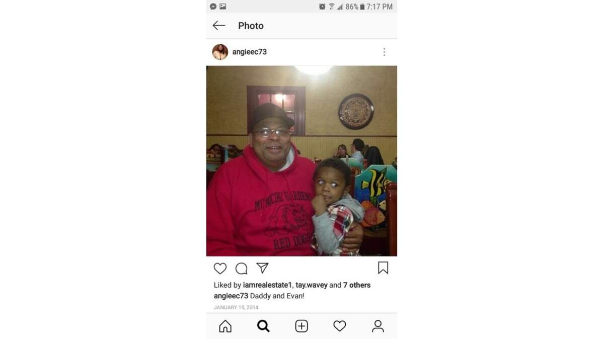 Horace “Butch” Coleman enjoys breakfast with his grandson Evan. Coleman and his family were killed when a duck boat they were riding on sank after a severe thunderstorm on Table Rock Lake in Branson, Mo.