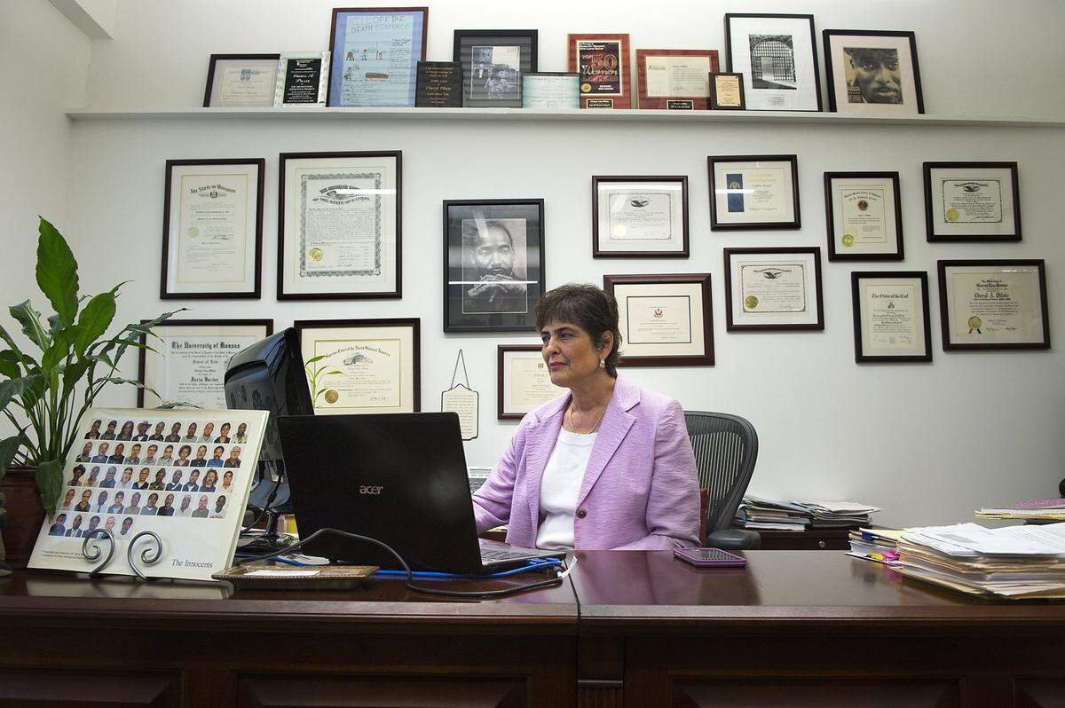 Cheryl Pilate, a Kansas City lawyer, worked for seven years to free Lamonte McIntyre, who was convicted of a double-homicide in 1994.