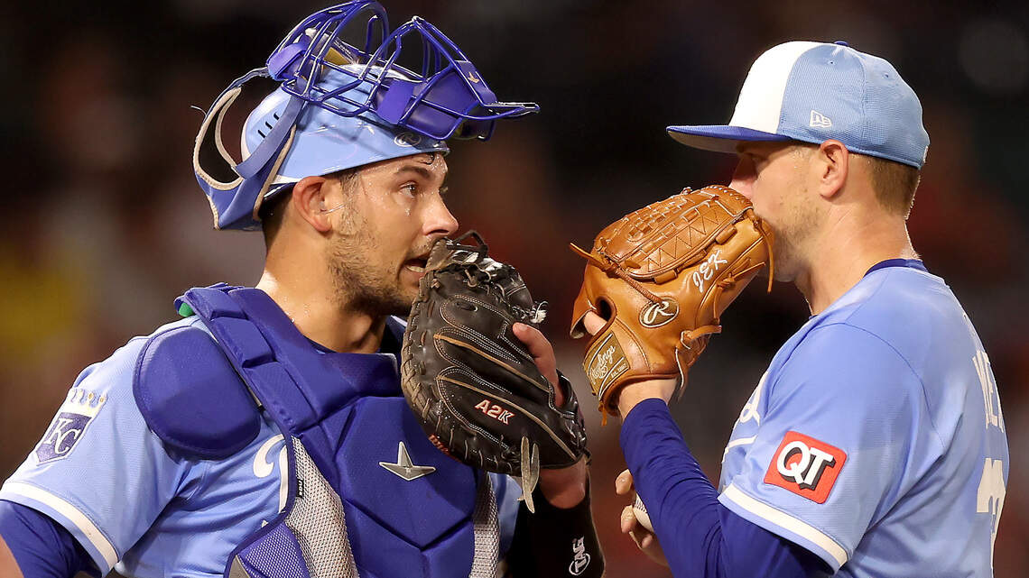 Hello, Mr. Mailman: Luke Maile delivers leadership (and comedy) for Royals teammates