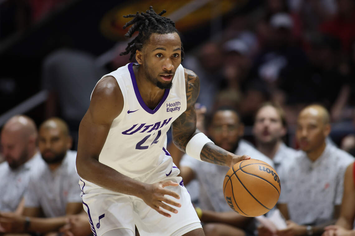 Former KU guard Darryn Peterson has been matched against top picks in NBA Draft