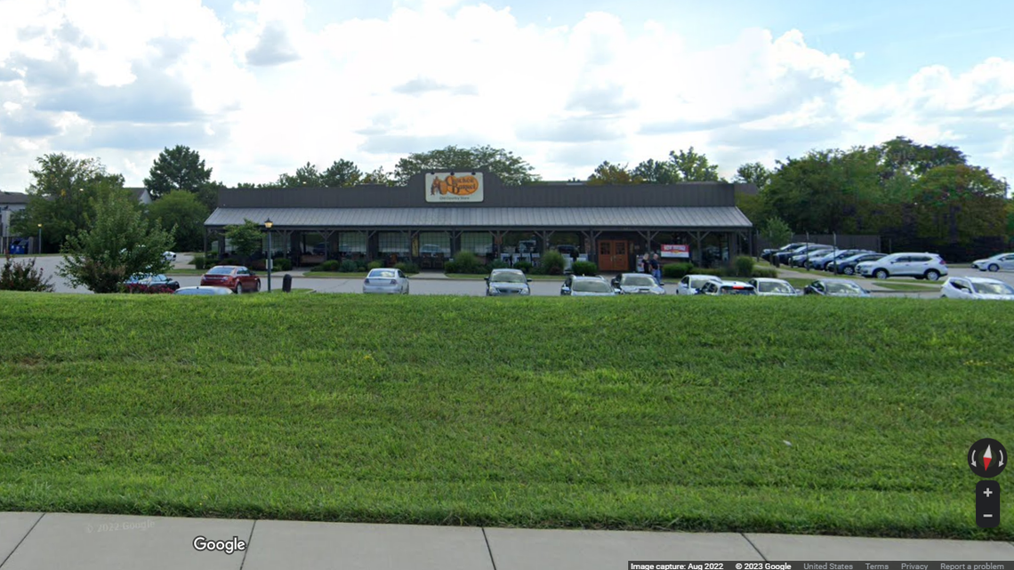 Cracker Barrel in St. Charles, where authorities said a 52-year-old male employee was shot outside the restaurant.