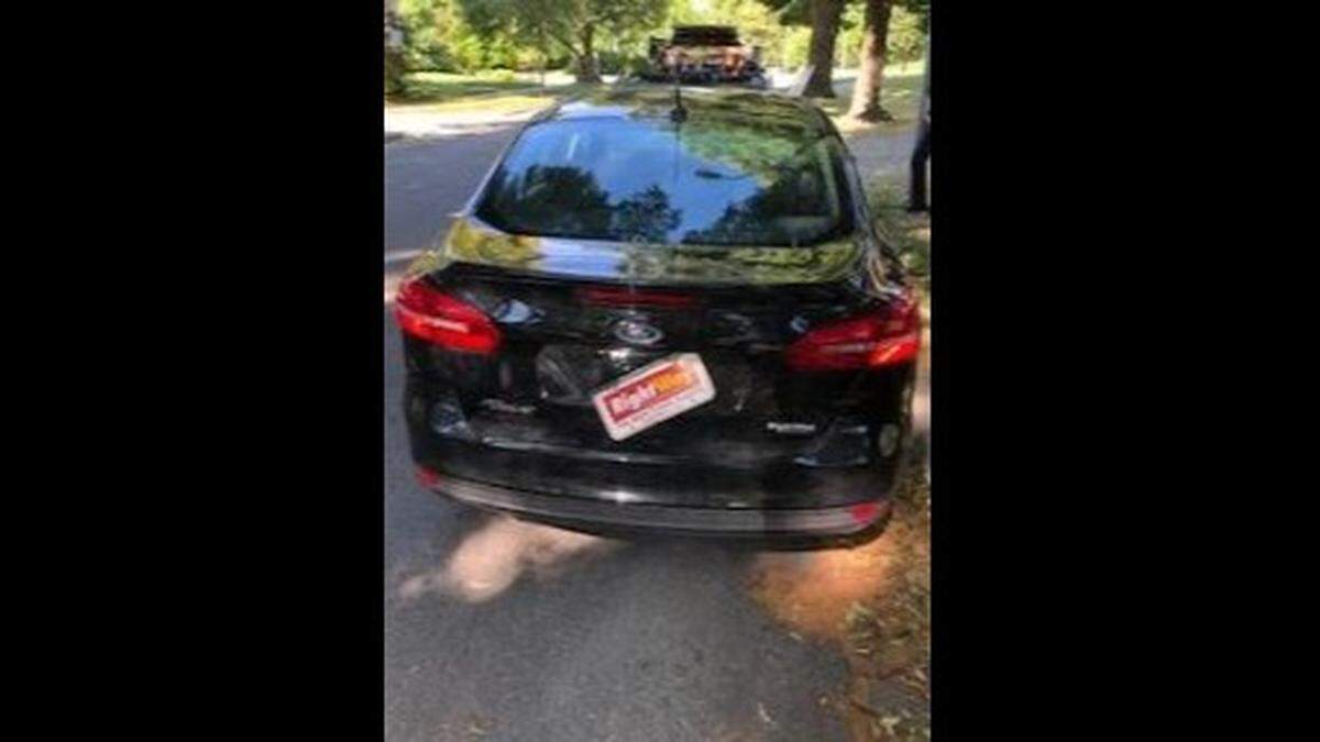 On Sunday, police circulated photos of a black Ford Focus found abandoned several blocks from where the crash scene. A paper temporary tag appeared to have been torn from the car.