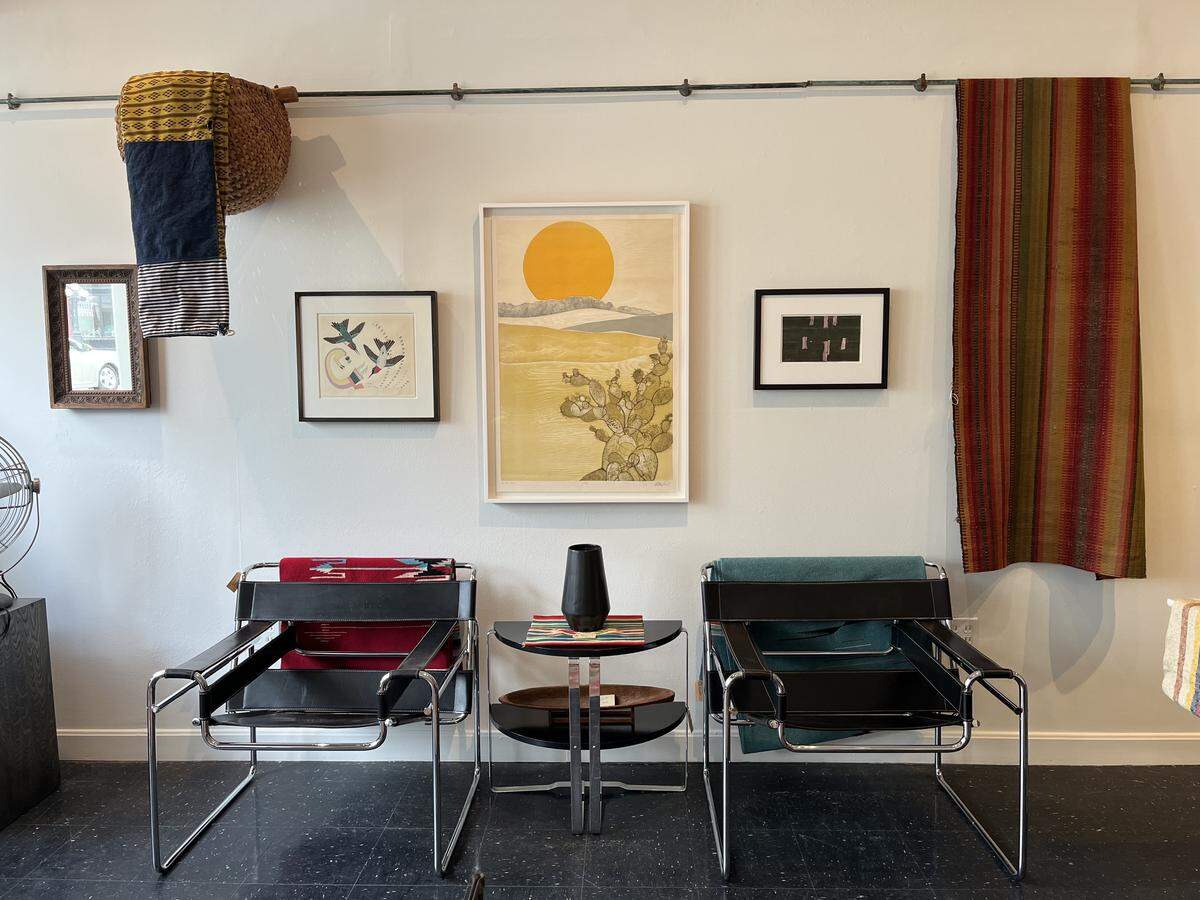 Inside WE, a new curated antique shop in Kansas City’s West Plaza neighborhood, opened May 16.