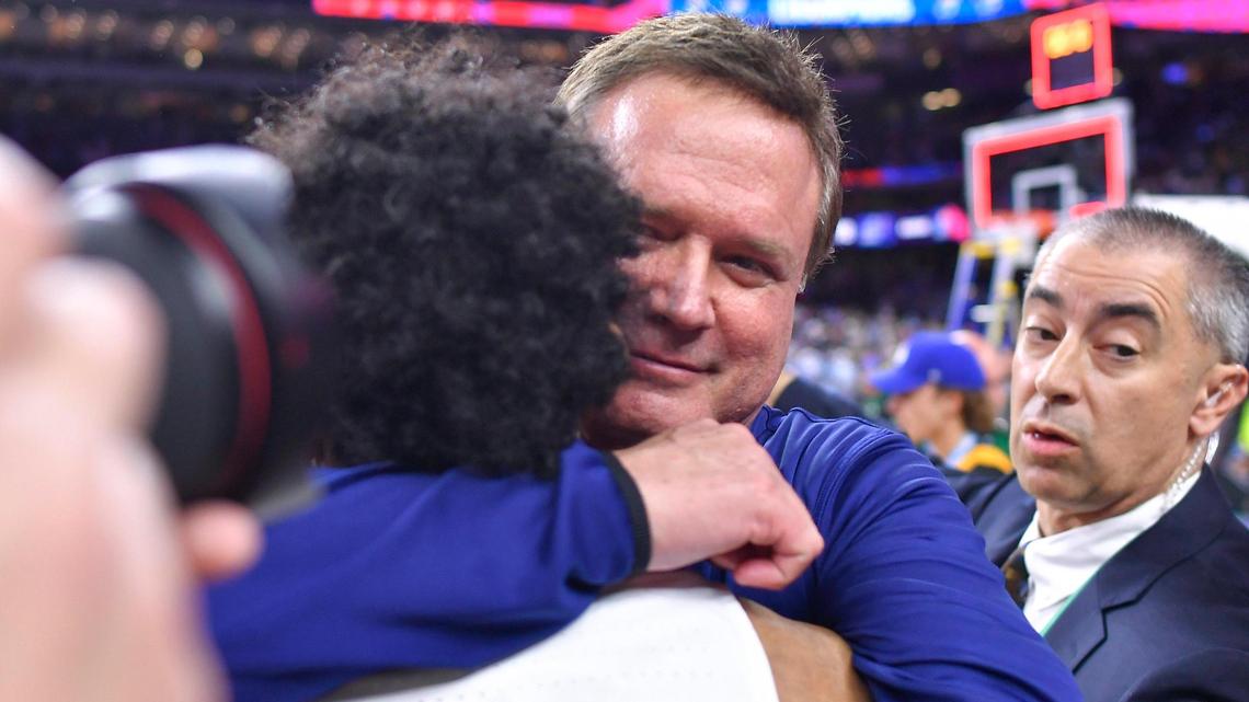 ‘Wouldn’t Dad love this?’: NCAA title bears bittersweet joy for Bill Self and family