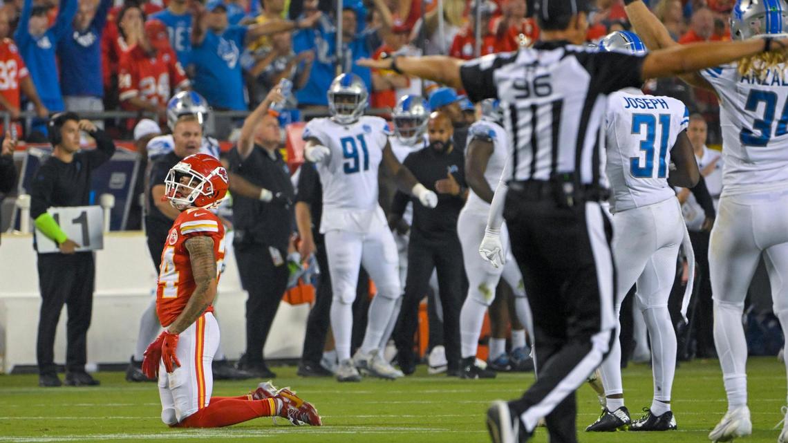 What Andy Reid, Patrick Mahomes said about team’s dropped passes after loss to Lions