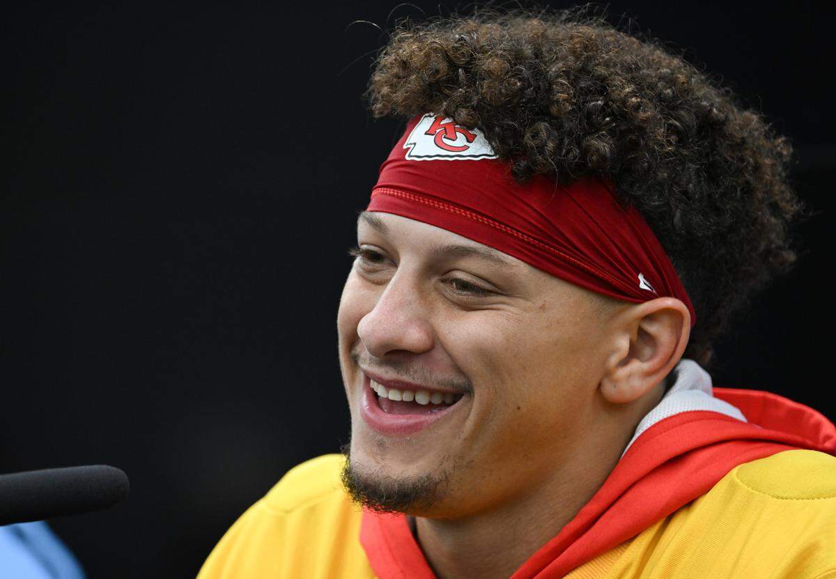 Quarterback Patrick Mahomes and the Chiefs are brand ambassadors for Kansas City this weekend as they take on the Miami Dolphins in Frankfurt, Germany.
