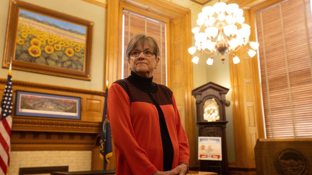 Kansas Gov. Laura Kelly.