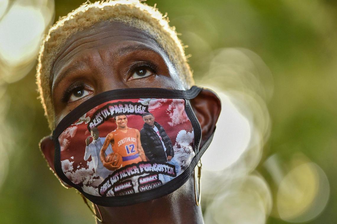 Evelyn Mansaw’s 20-year-old grandson Christopher “Gino” Mansaw Jr. was shot in Kansas City on Sept. 1, 2020, and died two days later. This year may be a record for homicides in Kansas City. Mansaw’s pain is even worse because her son Christopher Mansaw Sr. also was murdered in Kansas City in 2014.