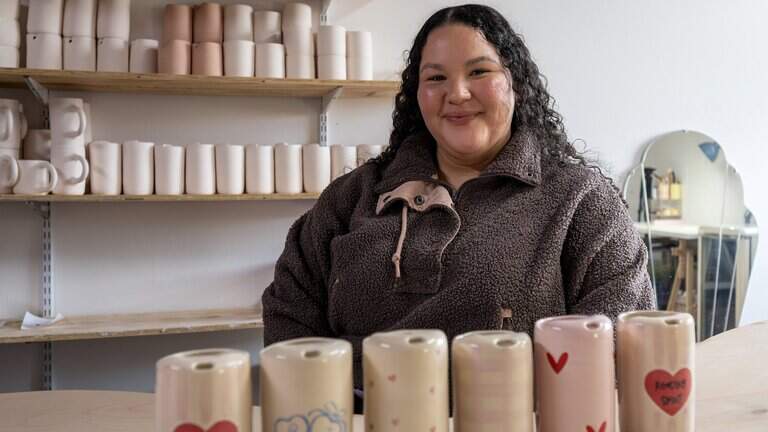 Meet the Kansas City creator who sells her colorful ceramics all over the country